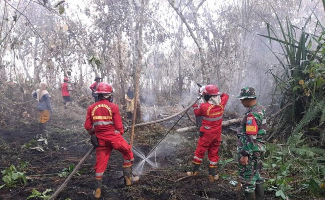 
 KADAOPS Manggala Agni, Taufikurohman: Cuaca Ekstrim dan Lahan Gambut Pemicu Karhutla