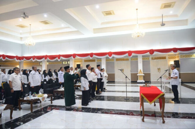 
 PPPK Tenaga Teknis dan Guru di Lantik Pemprov Riau