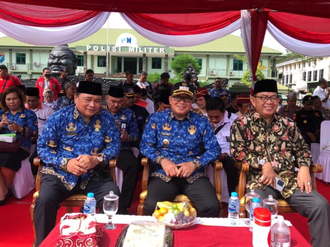 
 Apel Gelar Pasukan Operasi Mantap Brata 2023-2024, Sujiwo: Perbedaan Politik Hal Biasa 