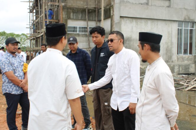 
 Penancapan Batu Pertama, BP2P: Target Rusun Alkarima 6 Bulan Selesai