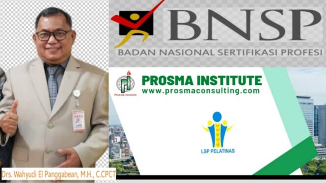 
 Wahyudi El Panggabean, Raih Predikat Kompeten sebagai Master Trainer dari BNSP