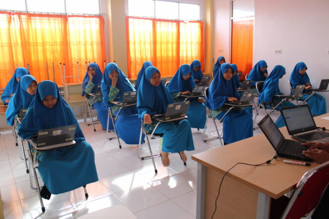 
 Gambar: Pelaksanaan Asesmen Minat Bakat SMP/MTS