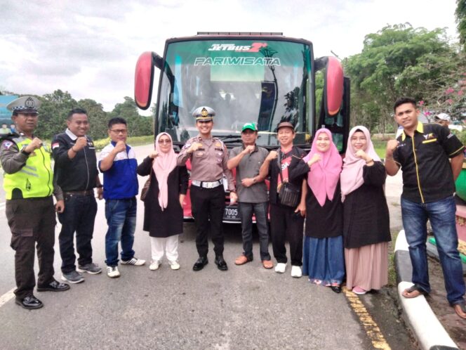 
 Ciptakan Lalu Lintas yang Aman ,Tertib dan Lancar, Satlantas Polres Siak Gelar Program ” Bung Selamat “