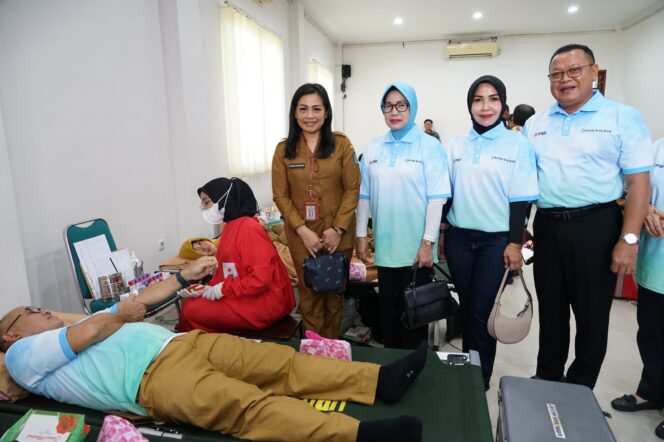 
 Donor Darah Isi Peringatan HUT Bank Kalbar Ke-60 Tahun