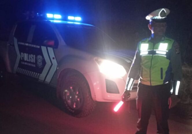 
 Satlantas Polres Siak Tingkatkan Patroli Blue Light untuk Antisipasi Laka Lantas dan C3 Selama Libur Nataru
