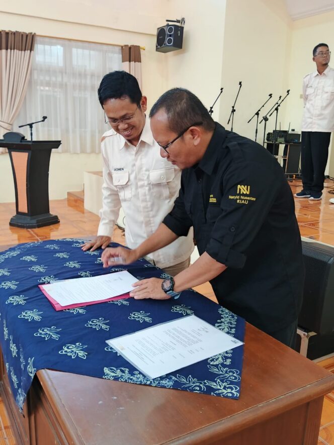 
 Ketua DPD Nasyid Nusantara diamanahkan kepada Putra Asli Siak Jasmen, A.Md